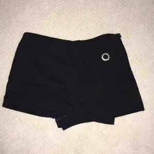 Black skort from Zara